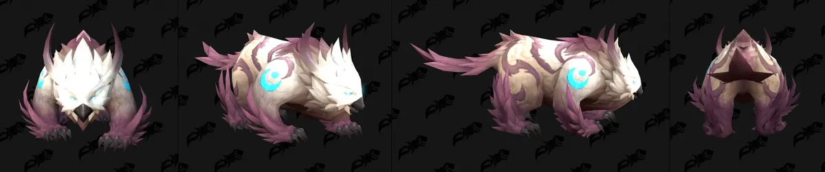스카이본 깃털 곰 색 3번